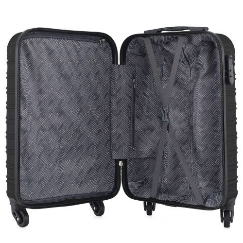 Чемодан Semi Line 20 (S) Black (T5636-1)