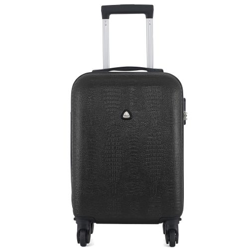 Чемодан маленький под ручную кладь Semi Line 20 (S)  ABS-Plastic Black (T5638-1)