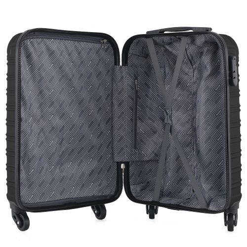 Чемодан большой Semi Line 28 дюймов (L) ABS-Plastic Black (T5636-3)