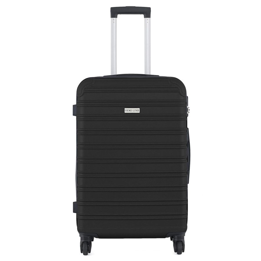 Чемодан большой Semi Line 28 дюймов (L) ABS-Plastic Black (T5636-3)