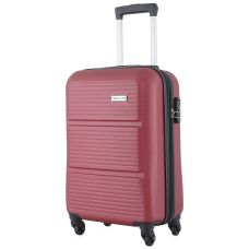 Чемодан маленький Semi Line T5639-1 20 дюймов с расширением ABS-пластик 45 л Вишневый