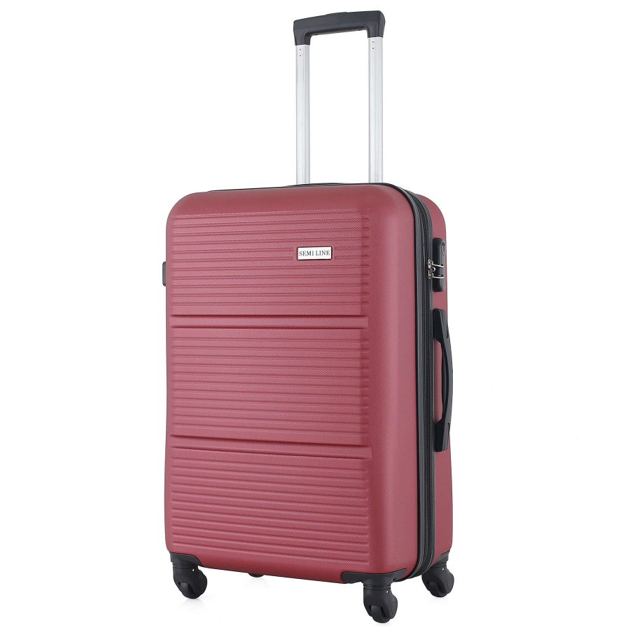 Чемодан Semi Line 24 дюйма (M) Cherry (T5639-2)
