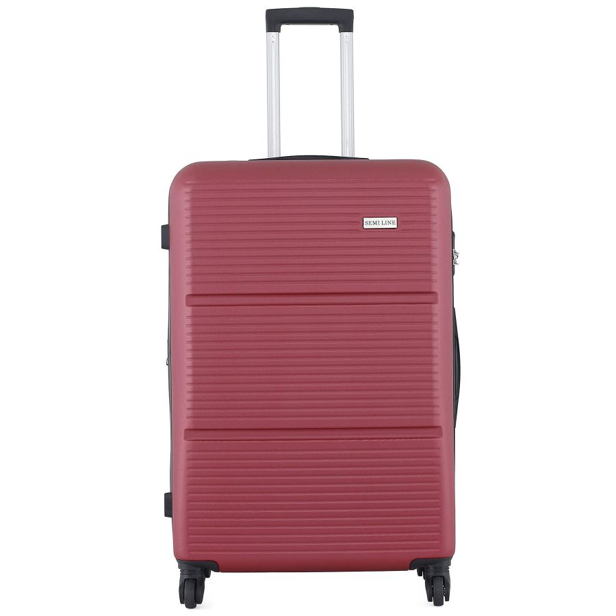 Чемодан большой Semi Line 28 дюймов (L) ABS-Plastic Cherry (T5639-3)