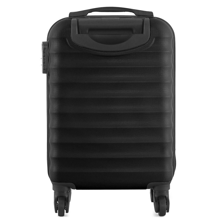 Чемодан маленький под ручную кладь Semi Line 20 (S) ABS-Plastic Black (T5634-1)