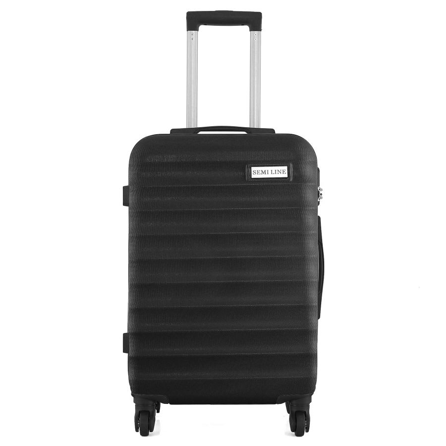Чемодан Semi Line 24 дюйма (M) Black (T5634-2)
