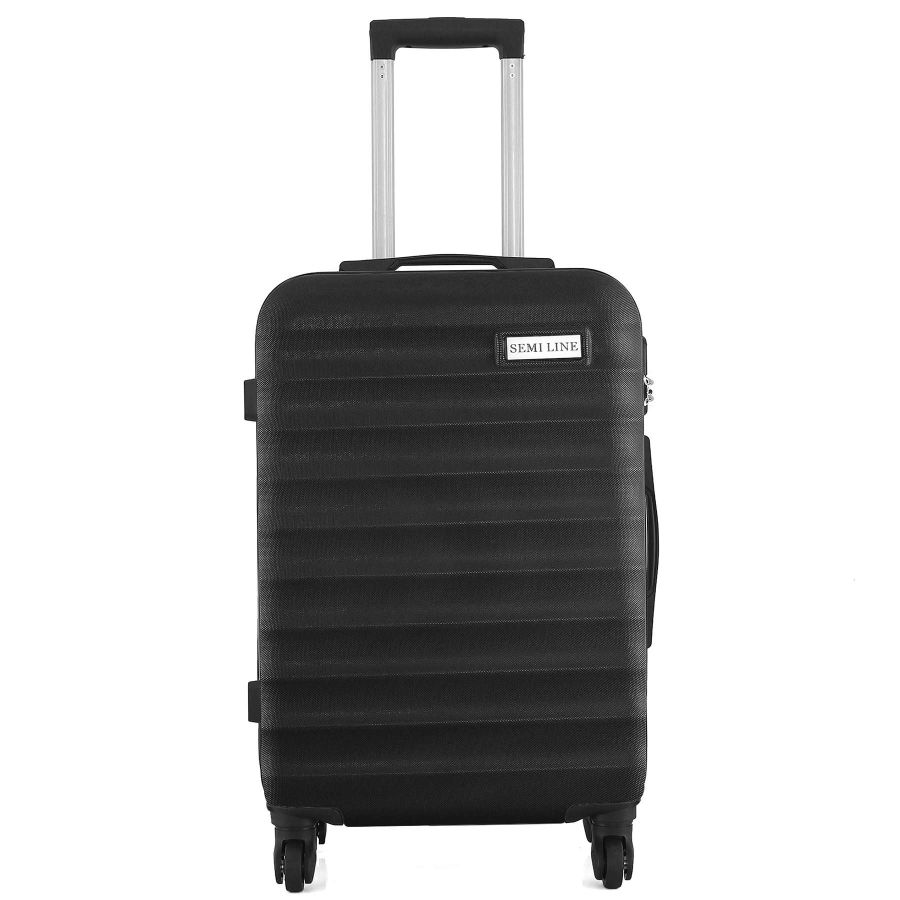 Чемодан большой Semi Line 28 дюймов (L) ABS-Plastic Black (T5634-3)