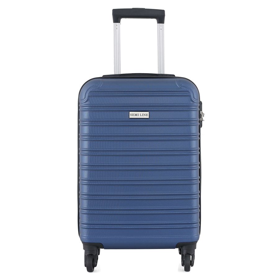 Чемодан маленький под ручную кладь Semi Line 20 (S) ABS-Plastic Blue (T5635-1)