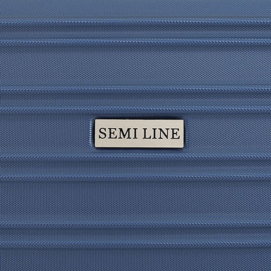 Чемодан маленький под ручную кладь Semi Line 20 (S) ABS-Plastic Blue (T5635-1)