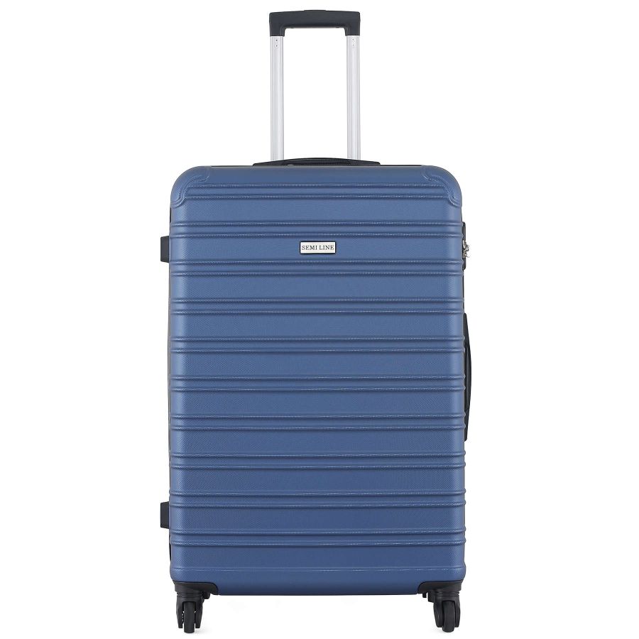 Чемодан большой Semi Line 28 дюймов (L) ABS-Plastic Blue (T5635-3)