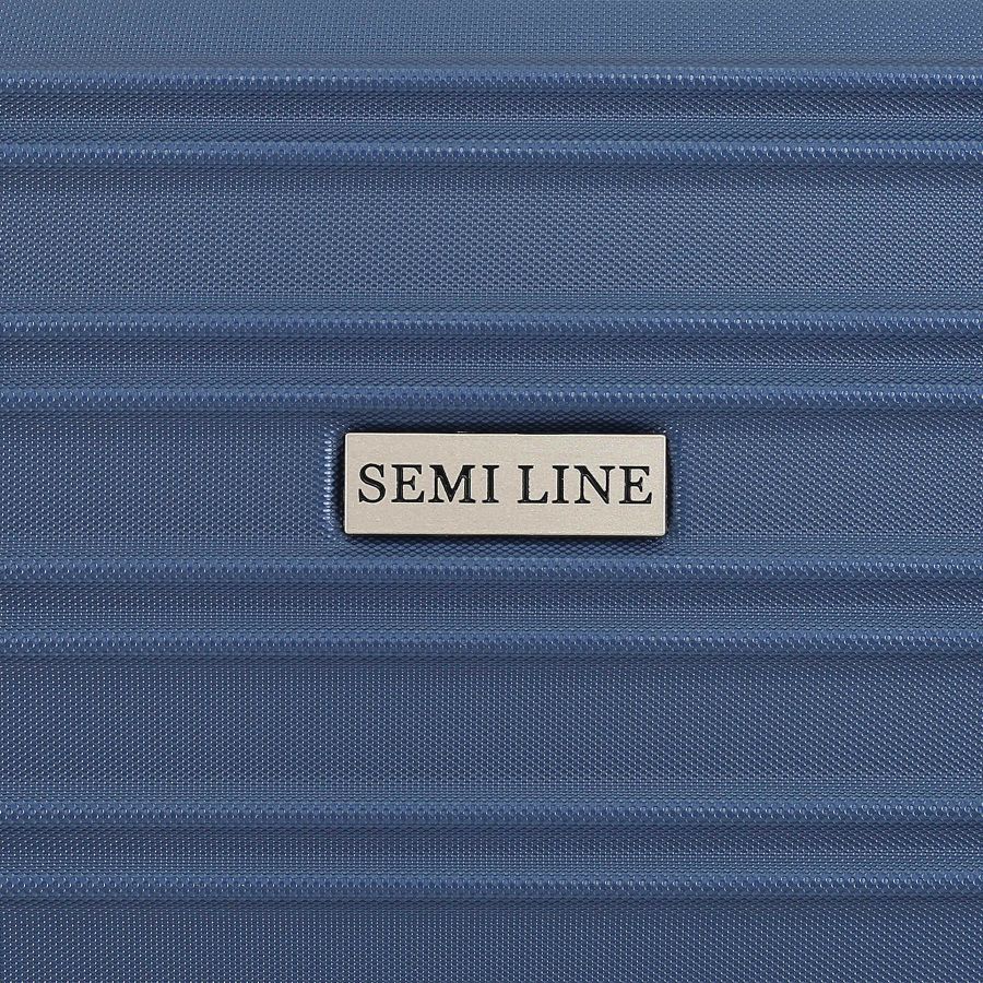 Чемодан большой Semi Line 28 дюймов (L) ABS-Plastic Blue (T5635-3)