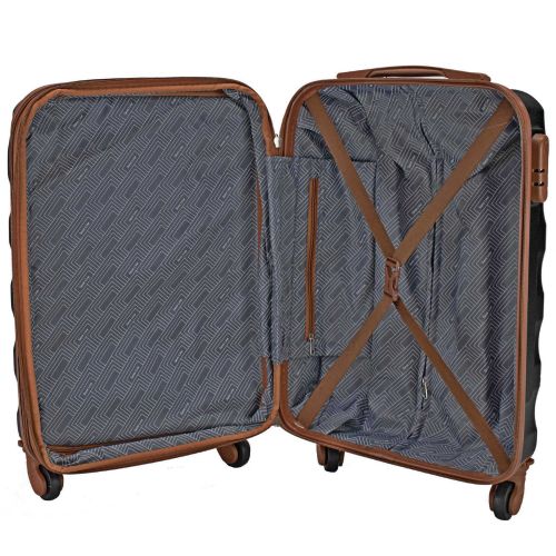 Чемодан маленький под ручную кладь Semi Line 20 (S)  ABS-Plastic Graphite (T5644-1)