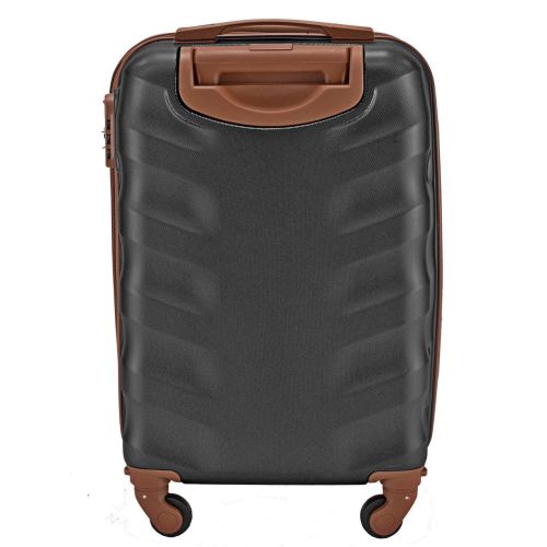 Чемодан маленький под ручную кладь Semi Line 20 (S)  ABS-Plastic Graphite (T5644-1)