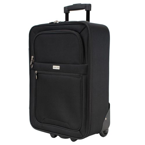 Чемодан маленький под ручную кладь Semi Line 20 (S) Polyester Black (T5659-1)