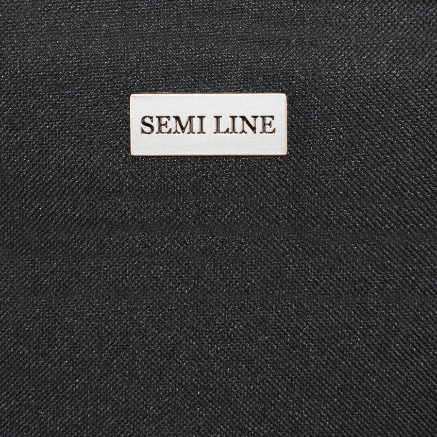 Чемодан маленький под ручную кладь Semi Line 20 (S) Polyester Black (T5659-1)