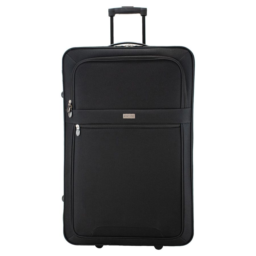 Чемодан Semi Line 24 дюйма (M) Black (T5659-2)