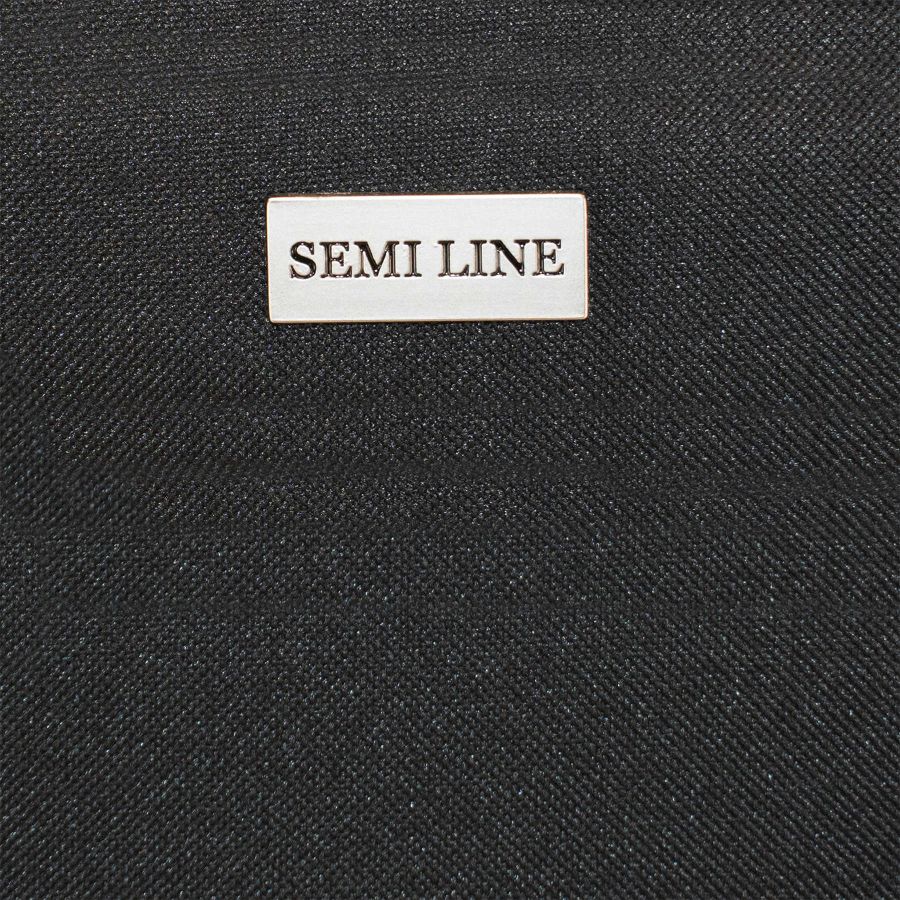 Чемодан Semi Line 24 дюйма (M) Black (T5659-2)