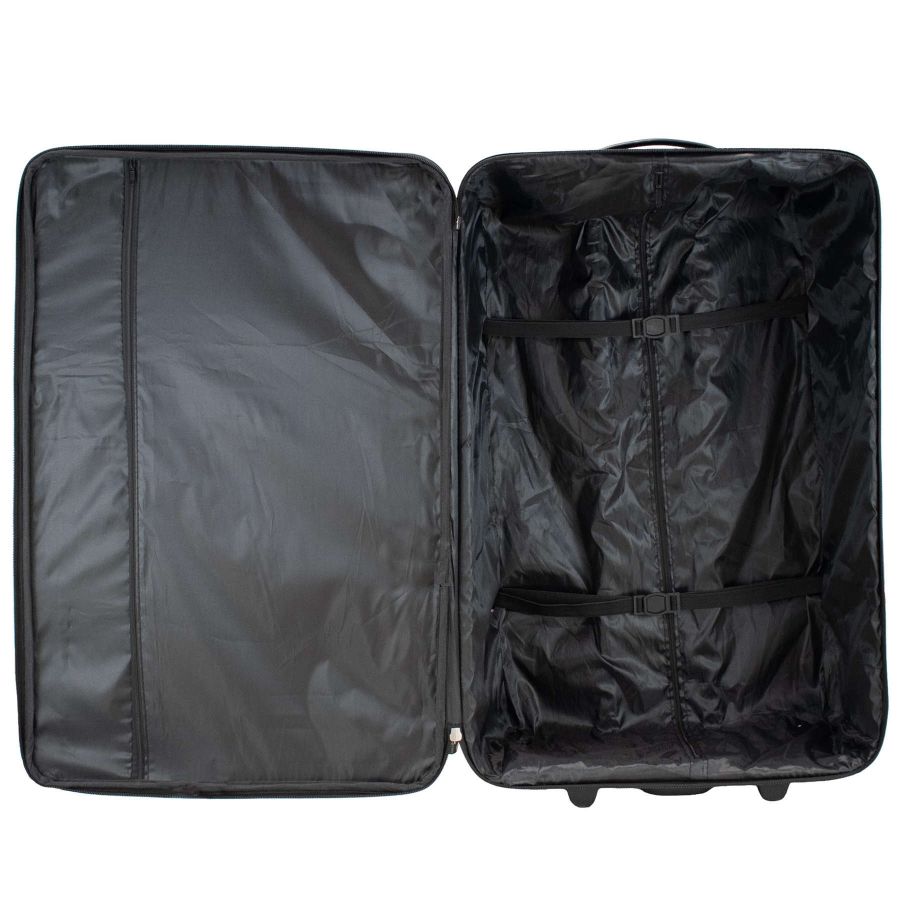 Чемодан большой Semi Line 28 дюймов (L) Polyester Black (T5659-3)
