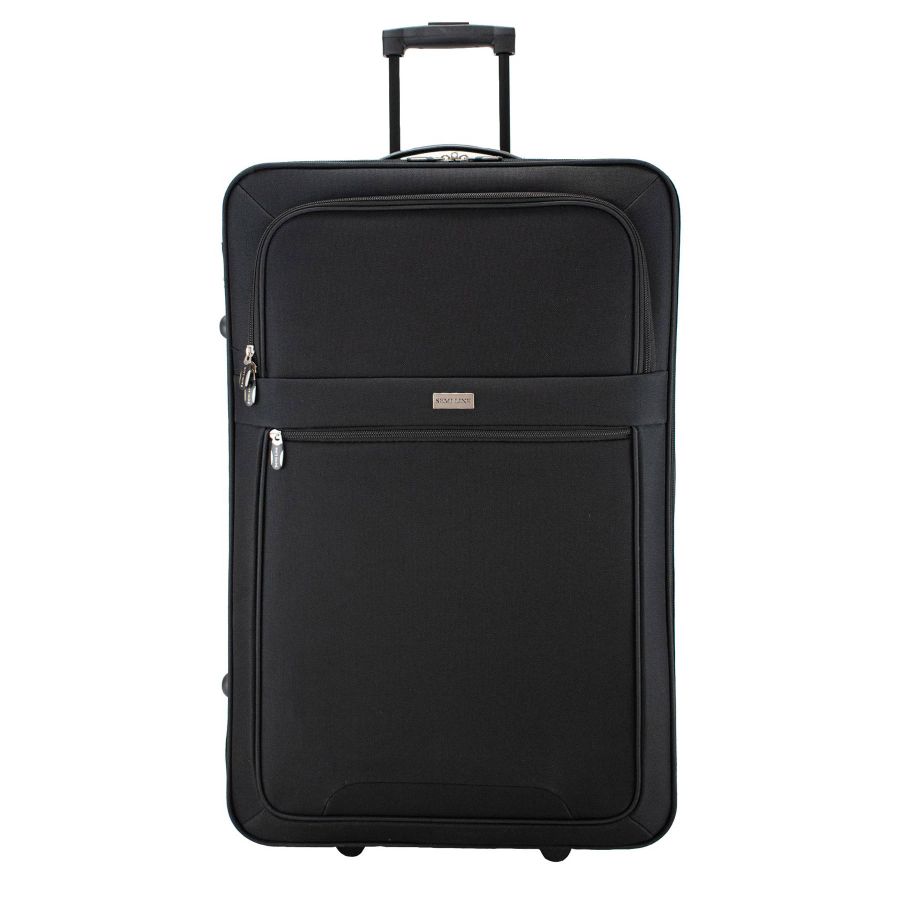 Чемодан большой Semi Line 28 дюймов (L) Polyester Black (T5659-3)
