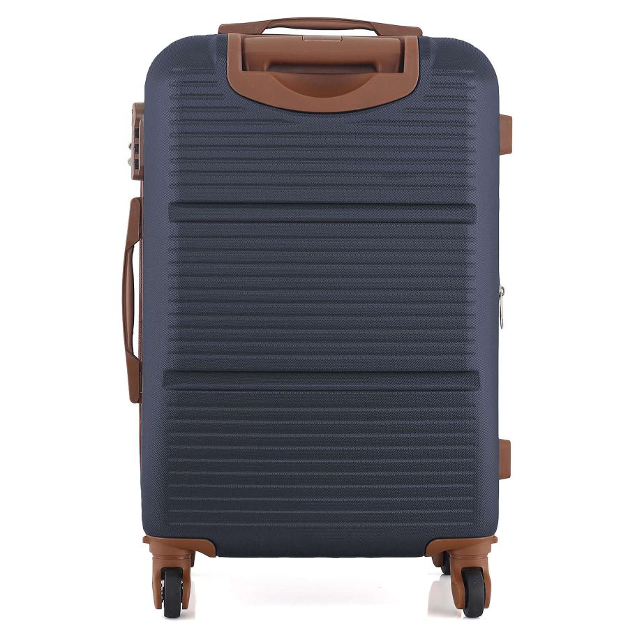Чемодан средний Semi Line 24 дюйма (M) ABS-Plastic Navy (T5642-2)