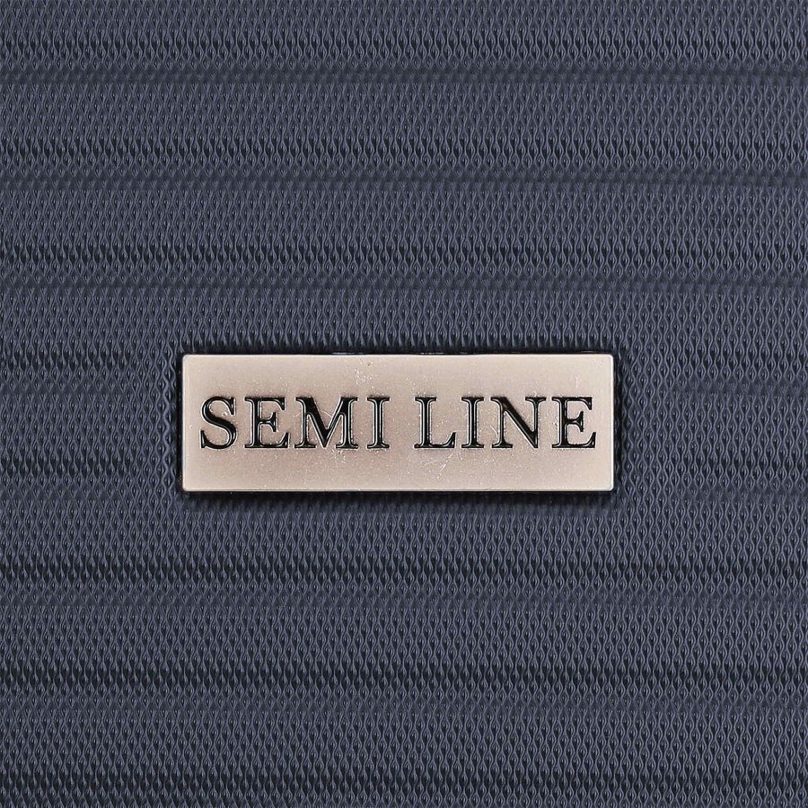 Чемодан средний Semi Line 24 дюйма (M) ABS-Plastic Navy (T5642-2)
