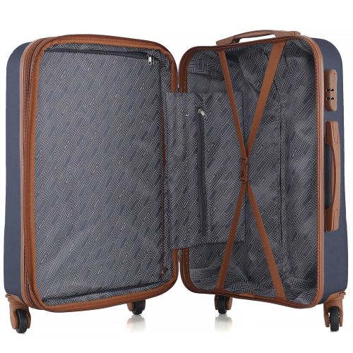 Чемодан большой Semi Line 28 дюймов (L) ABS-Plastic Navy (T5642-3)