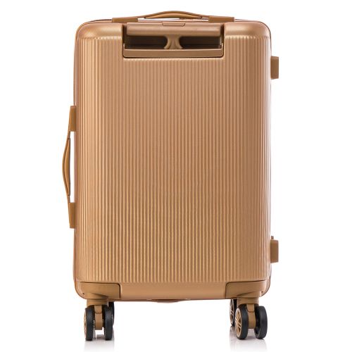 Чемодан маленький под ручную кладь Semi Line 20 (S)  ABS-Plasstic Gold (T5667-2)