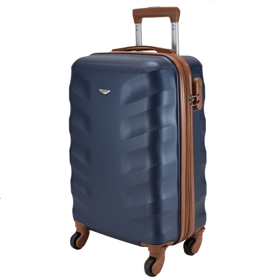 Чемодан маленький под ручную кладь Semi Line 20 (S) ABS-Plastic  Navy (T5643-1)