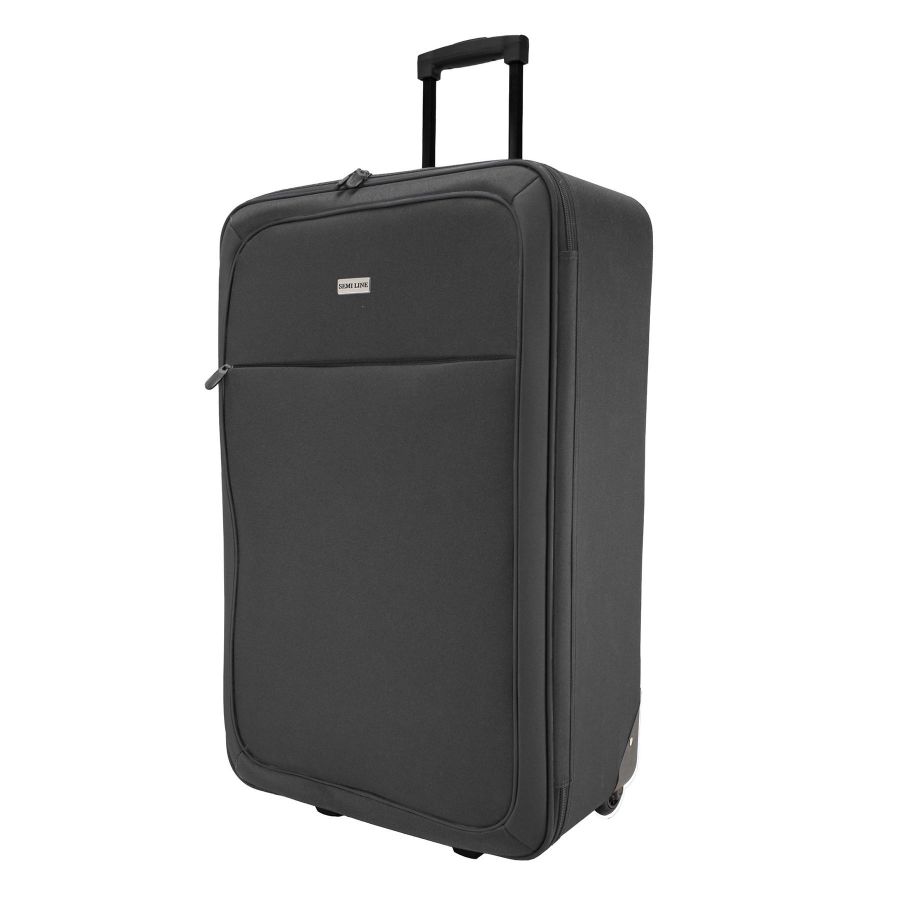 Чемодан малый под ручную кладь Semi Line 20 (S) Polyester 600D PVC Graphite (T5658-1)