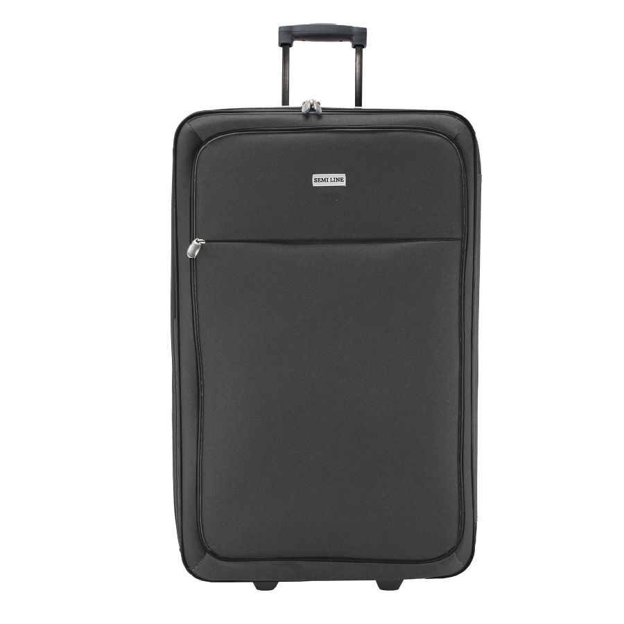 Чемодан малый под ручную кладь Semi Line 20 (S) Polyester 600D PVC Graphite (T5658-1)