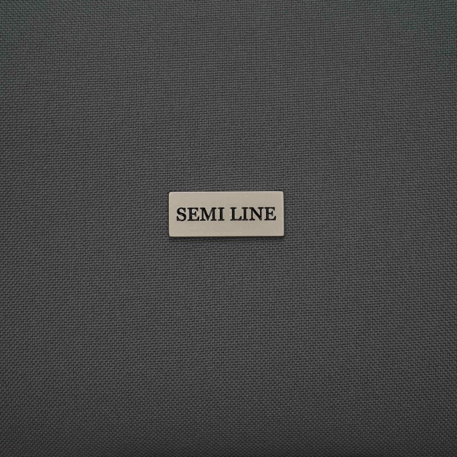 Чемодан малый под ручную кладь Semi Line 20 (S) Polyester 600D PVC Graphite (T5658-1)