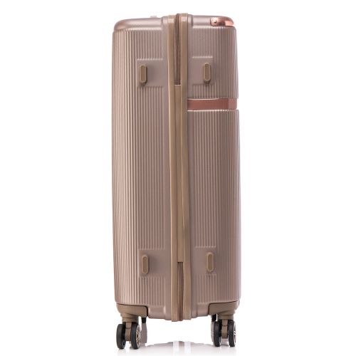 Чемодан средний Semi Line 24 дюйма (M) ABS-Plastic Champagne (T5668-3)