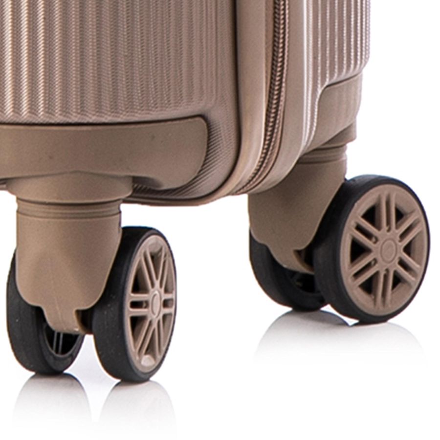 Чемодан средний Semi Line 24 дюйма (M) ABS-Plastic Champagne (T5668-3)