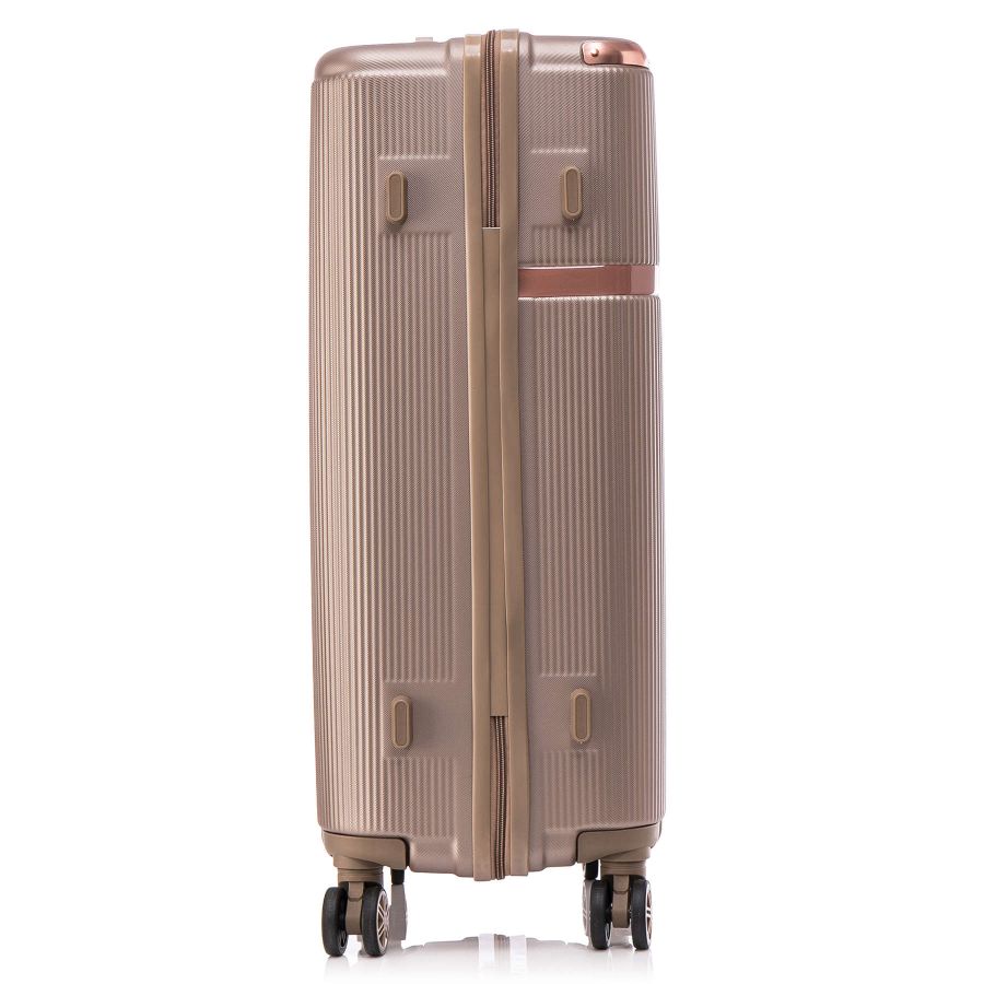 Чемодан большой Semi Line 28 дюймов (L) ABS-Plastic Champagne (T5668-4)