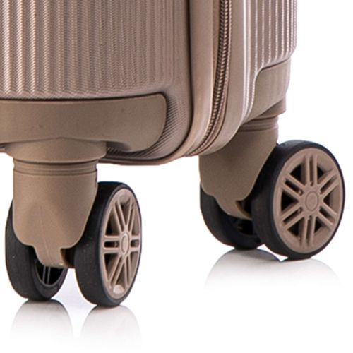 Чемодан большой Semi Line 28 дюймов (L) ABS-Plastic Champagne (T5668-4)