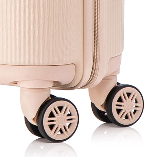 Чемодан большой Semi Line 28 дюймов (L) ABS-Plastic Ecru (T5669-4)