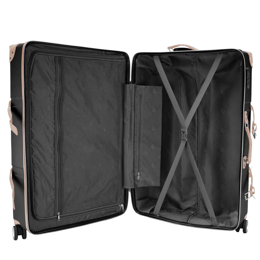 Чемодан большой Semi Line 28 дюймов (L) ABS-Plastic Black (T5671-4)