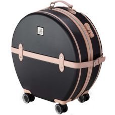 Чемодан малый ручная кладь Semi Line 20 дюймов (S) дюймов (S) ABS-Plastic Black/Pink Cream (T5671-2)