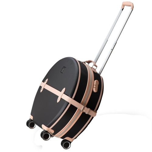 Чемодан малый ручная кладь Semi Line 20 (S) ABS-Plastic Black/Pink Cream (T5671-2)