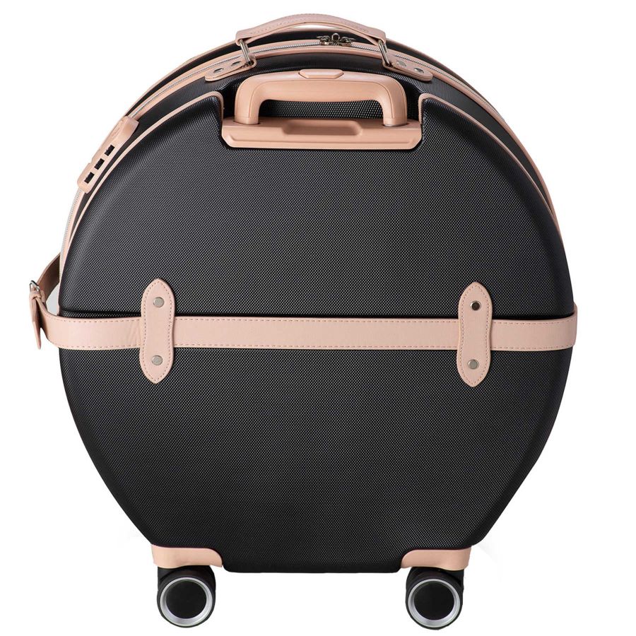 Чемодан малый ручная кладь Semi Line 20 (S) ABS-Plastic Black/Pink Cream (T5671-2)