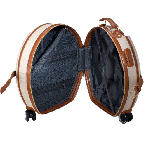 Чемодан малый для ручной клади Semi Line 20 (S) ABS-Plastic Ecru (T5670-3)