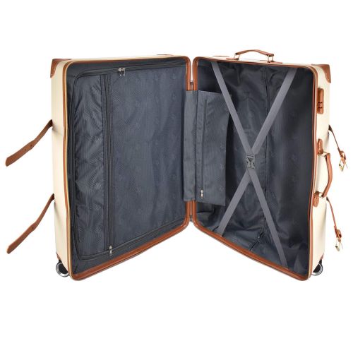 Чемодан большой Semi Line 28 дюймов (L) ABS-Plastic Ecru/Brown (T5670-4)