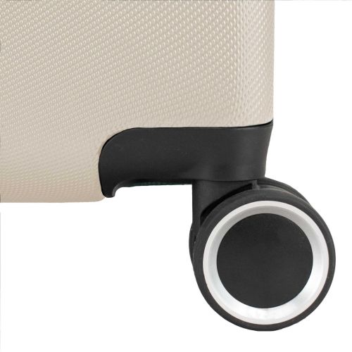 Чемодан большой Semi Line 28 дюймов (L) ABS-Plastic Ecru/Brown (T5670-4)