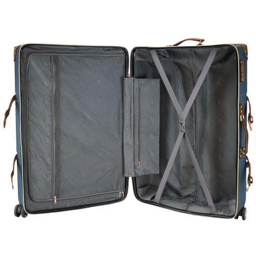 Чемодан большой Semi Line 28 дюймов (L) ABS-Plastic Blue/Brown (T5672-4)