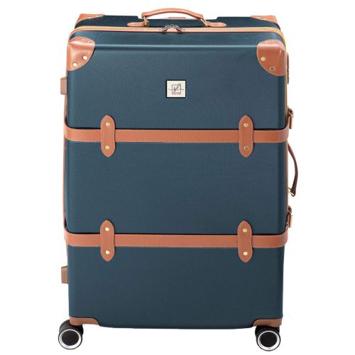 Чемодан большой Semi Line 28 дюймов (L) ABS-Plastic Blue/Brown (T5672-4)