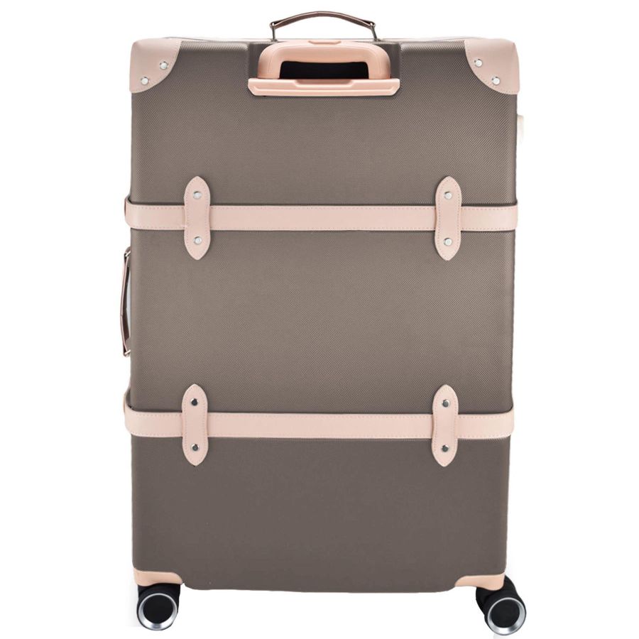 Чемодан большой Semi Line 28 дюймов (L) ABS-Plastic Brown/Pink Cream (T5673-4)