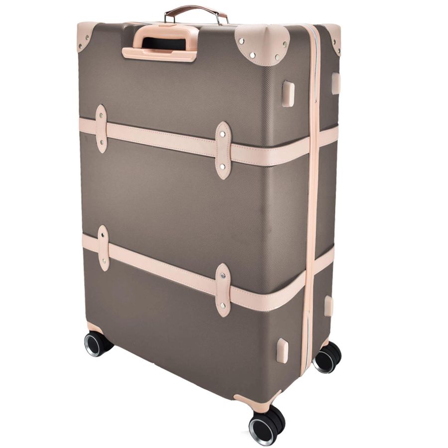 Чемодан большой Semi Line 28 дюймов (L) ABS-Plastic Brown/Pink Cream (T5673-4)