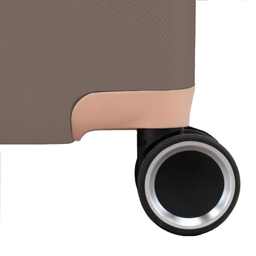 Чемодан большой Semi Line 28 дюймов (L) ABS-Plastic Brown/Pink Cream (T5673-4)