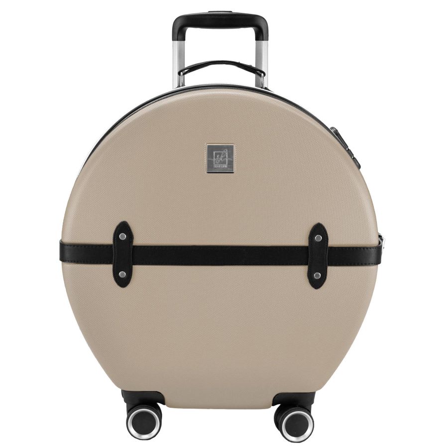 Чемодан малый ручная кладь Semi Line 20 (S) ABS-Plastic Champagne/Black (T5674-2)