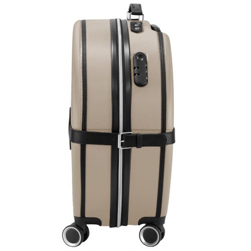 Чемодан малый ручная кладь Semi Line 20 (S) ABS-Plastic Champagne/Black (T5674-2)