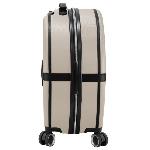 Чемодан маленький для ручной клади Semi Line 20 (S) ABS-пластик Champagne/Black (T5674-3)